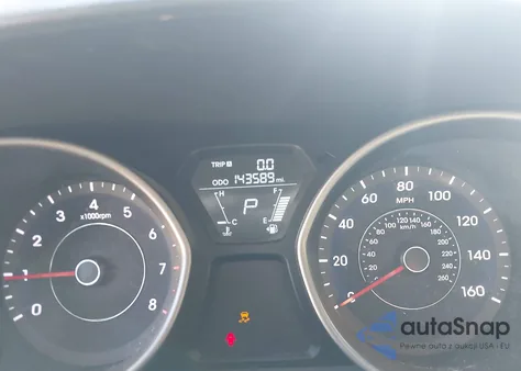 2013 Hyundai Elantra Gls z USA, uszkodzony, nr VIN 5NPDH4AEXDH168152